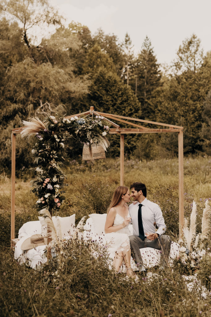 Romantic Elopement Photography by Maria Denomme.